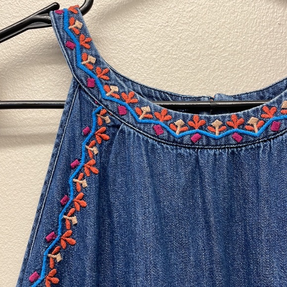 Gap embroidered denim dress - Picture 3 of 6